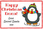 Personalised Christmas Sweet Jar | Filled with Sweets or Chocolates | Festive Gift