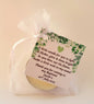 10 x Personalised Christening / Baptism / First Holy Communion candle favours  - keepsake / tealights / Botanical / Floral